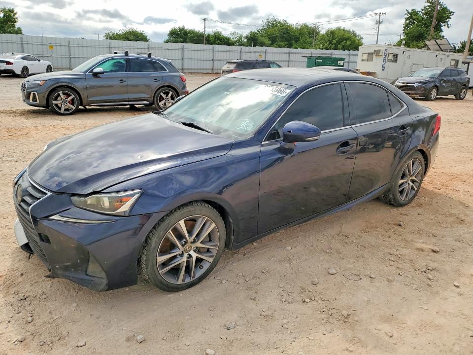 2019 Lexus Is VIN JTHBA1D25K5093643 COPART salvage auction — FRONT END, Ok - Certificate Of Title (P), sold $6,700 on 2026-07-28 (photo 1)
