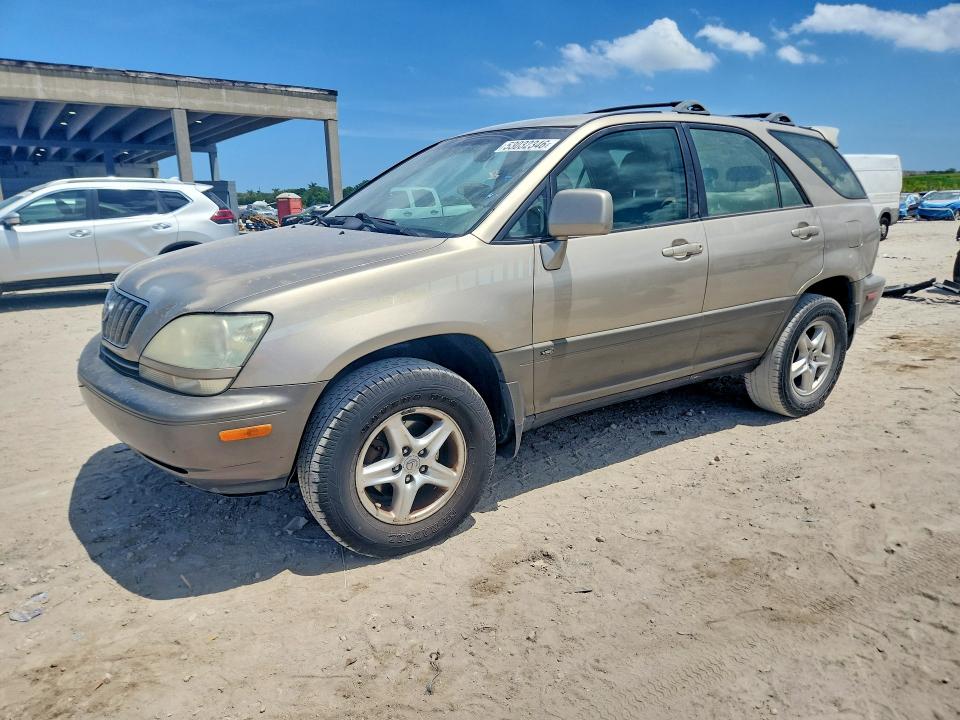 2002 Lexus Rx VIN JTJHF10U720267355 COPART salvage auction — FRONT END, Fl - Cert Of Title Slvg Rebuildable, sold $275 on 2026-07-21 (photo 1)