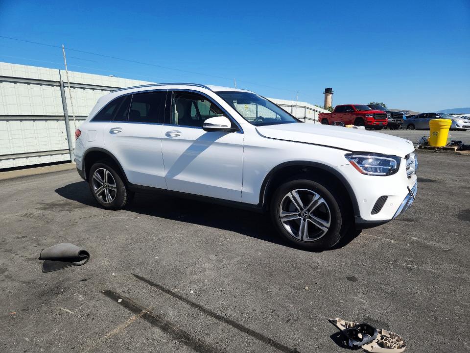2022 Mercedes-benz Glc VIN W1N0G8EB4NV370293 COPART salvage auction — FRONT END, Ca - Salvage Certificate, sold $12,400 on 2026-07-22 (photo 4)