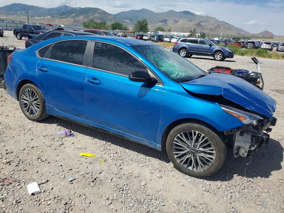 2023 Kia Forte VIN 3KPF54AD5PE585812 COPART salvage auction — FRONT END, Ut - Salvage Certificate, sold $150 on 2026-07-24 (photo 4)