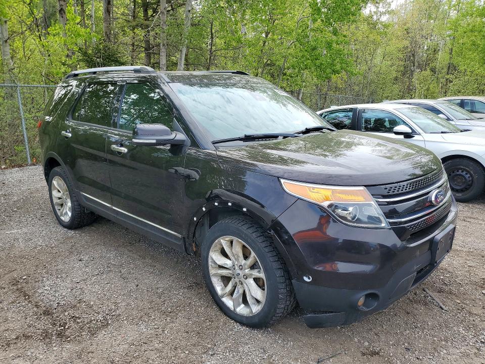 2013 Ford Explorer VIN 1FM5K8F87DGB54628 COPART salvage auction — MECHANICAL, On - Permit No Brand - Unfit, sold $875 on 2026-07-02 (photo 4)