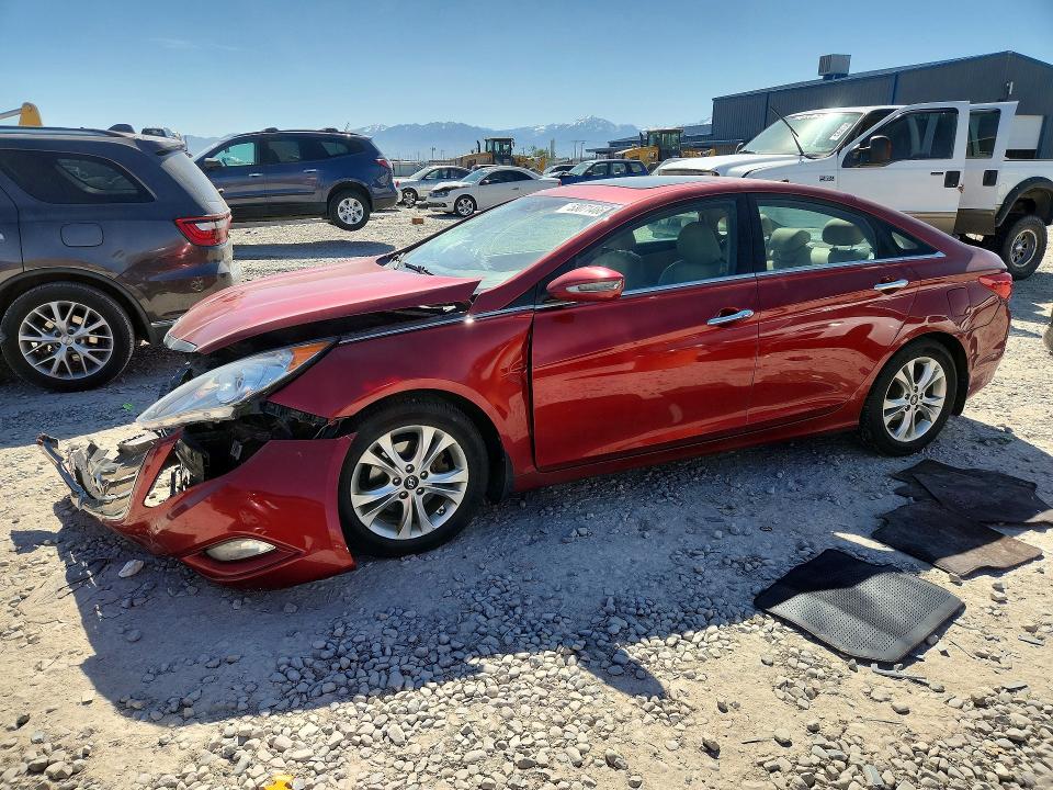2013 Hyundai Sonata VIN 5NPEC4AC4DH702716 — COPART salvage auction photo