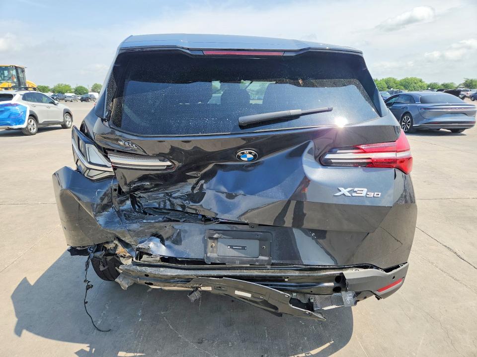2025 BMW X3 VIN 5UX53GP09S9X75518 COPART salvage auction — REAR END, Tx - Certificate Of Title, sold $200 on 2026-07-30 (photo 6)
