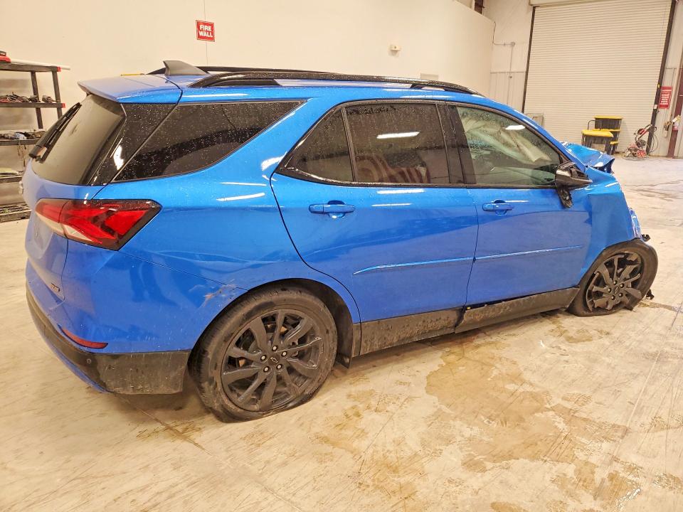 2024 Chevrolet Equinox VIN 3GNAXMEG5RS127580 COPART salvage auction — FRONT END, Tx - Salvage Vehicle Title, sold $3,200 on 2026-07-09 (photo 3)
