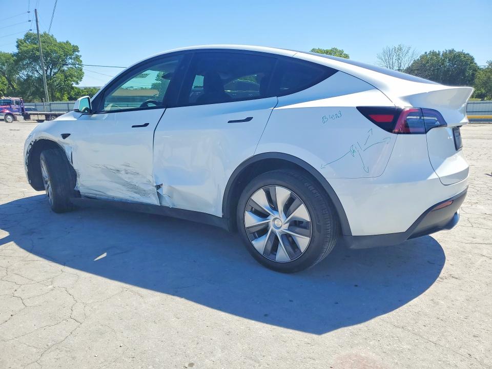 2024 Tesla VIN 7SAYGDEE5RA281155 COPART salvage auction — SIDE, TN - SALVAGE CERTIFICATE, sold $14,000 on 2026-07-20 (photo 2)