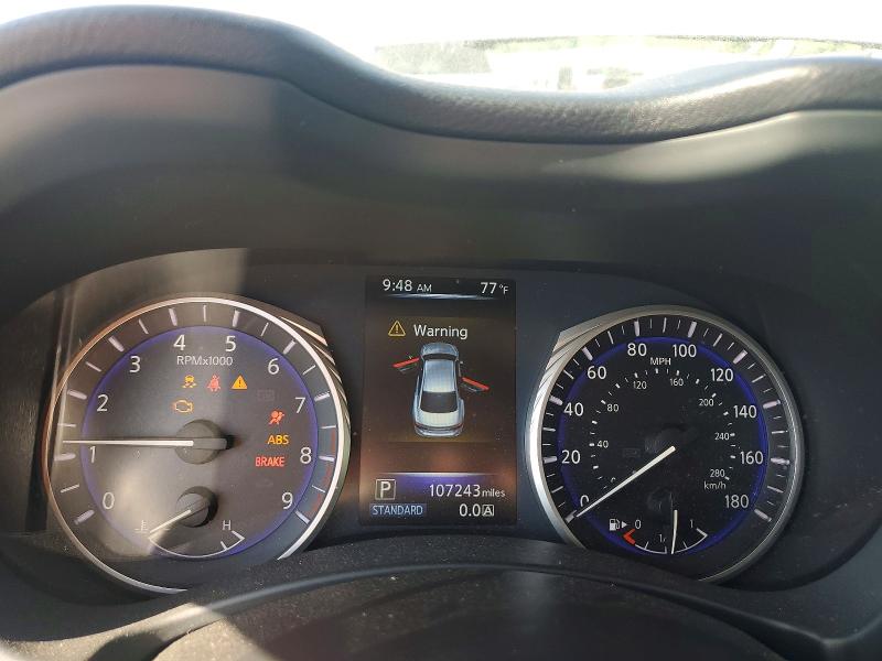 2015 Infiniti Q50 VIN JN1BV7AP1FM330359 COPART salvage auction — FRONT END, Ga - Cert Of Title-Rebuilt Salvage, sold $2,100 on 2026-07-22 (photo 9)