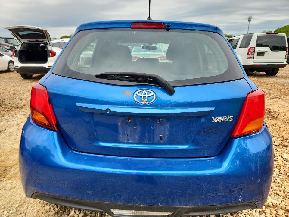 2015 Toyota Yaris VIN VNKKTUD30FA035482 COPART salvage auction — HAIL, Mo - Salvage Certificate Of Title, sold $1,800 on 2026-07-28 (photo 6)