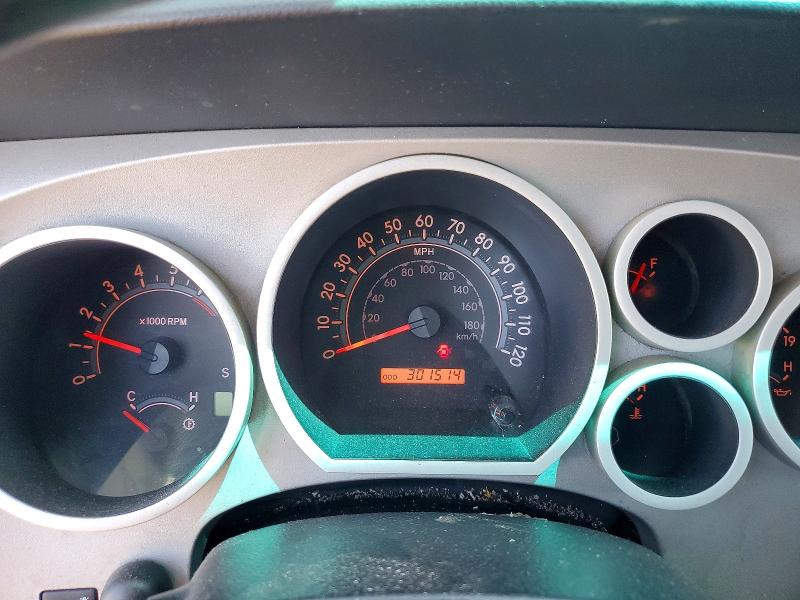 2007 Toyota Tundra VIN 5TFRV54197X025974 COPART salvage auction — SIDE, CA - SALVAGE CERTIFICATE, sold $2,800 on 2026-07-22 (photo 9)