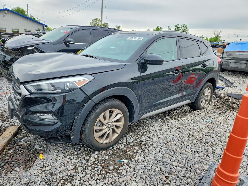 2017 Hyundai VIN KM8J3CA40HU319459 COPART salvage auction — FRONT END, Wv - Salvage Certificate, sold $1,950 on 2026-07-27 (photo 1)