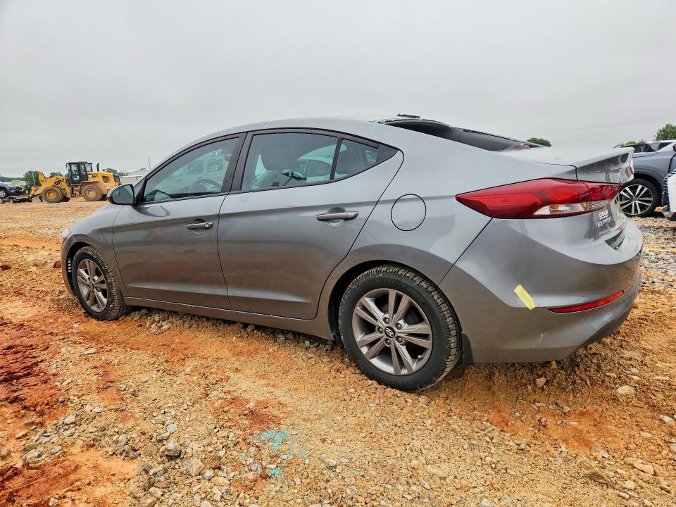 2017 Hyundai Elantra VIN KMHD84LF7HU196732 COPART salvage auction — HAIL, Mo - Salvage Certificate Of Title, sold $2,200 on 2026-07-08 (photo 2)