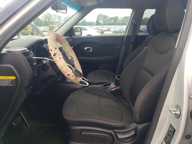 2014 Kia Soul VIN KNDJN2A26E7734206 COPART salvage auction — FRONT END, Nc - Salvage Certificate Of Title, sold $850 on 2026-07-21 (photo 7)