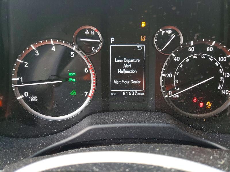 2021 Lexus Gx VIN JTJAM7BX2M5276634 COPART salvage auction — FRONT END, Nj - Cert Of Title-Salvage, sold $3,300 on 2026-07-29 (photo 9)