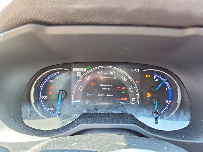 2025 Toyota Rav 4 VIN JTMRWRFV3SD325234 COPART salvage auction — SIDE, Md - Cert Of Salvage > 75% Damage, sold $14,100 on 2026-07-24 (photo 9)