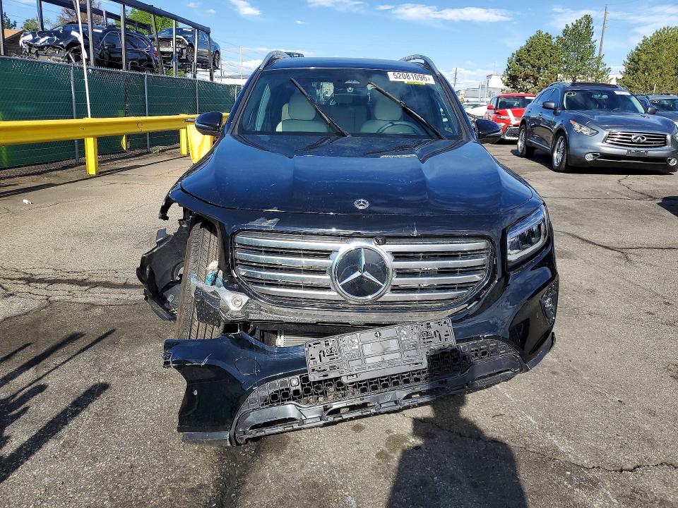 2026 Mercedes-benz Glb-class VIN W1N4M4HB7TW465789 COPART salvage auction — FRONT END, CO - PUBLIC - SALVAGE TITLE, sold $11,100 on 2026-07-16 (photo 5)