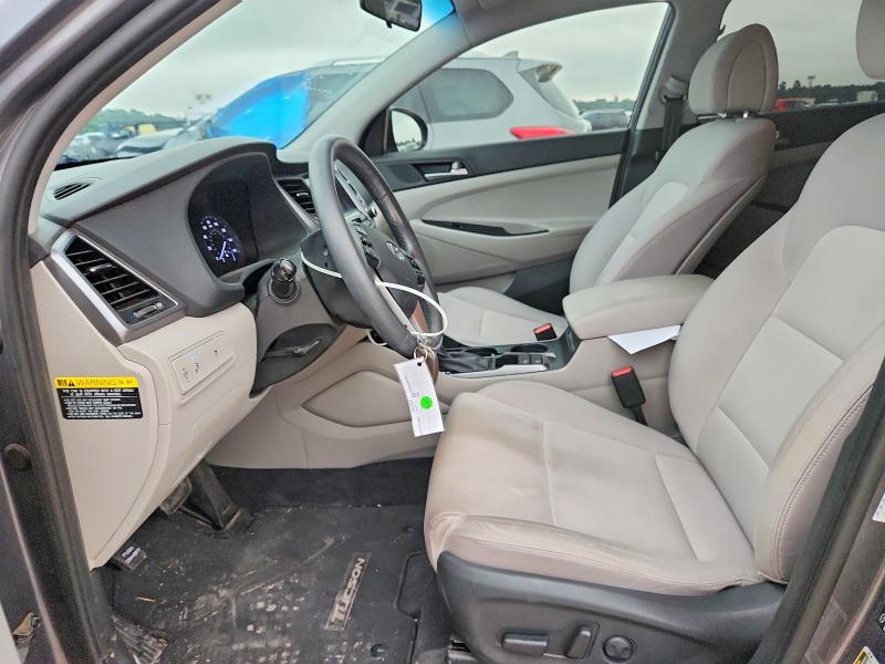 2018 Hyundai Tucson VIN KM8J33ALXJU767429 COPART salvage auction — HAIL, Tx - Certificate Of Title, sold $2,650 on 2026-07-03 (photo 7)