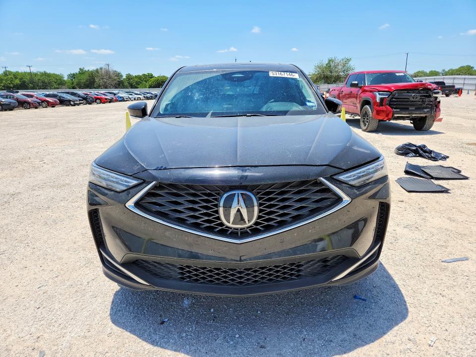 2025 Acura Mdx VIN 5J8YD9H45SL001487 COPART salvage auction — SIDE, Tx - Salvage Vehicle Title, sold $14,800 on 2026-07-30 (photo 5)