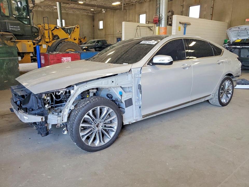 2016 Hyundai Genesis VIN KMHGN4JE1GU113083 COPART salvage auction — FRONT END, Mn - Cert Of Title-Salvage, sold $2,600 on 2026-07-02 (photo 1)
