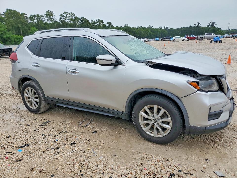 2018 Nissan Rogue VIN KNMAT2MT7JP510284 COPART salvage auction — FRONT END, Tx - Salvage Vehicle Title, sold $2,050 on 2026-07-31 (photo 4)