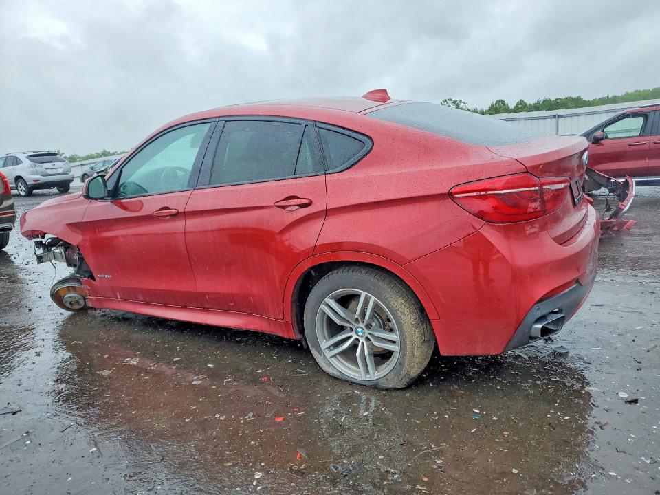 2017 BMW X6 VIN 5UXKU2C3XH0X47033 COPART salvage auction — FRONT END, Va - Cert Of Title - Salvage, sold $200 on 2026-07-29 (photo 2)