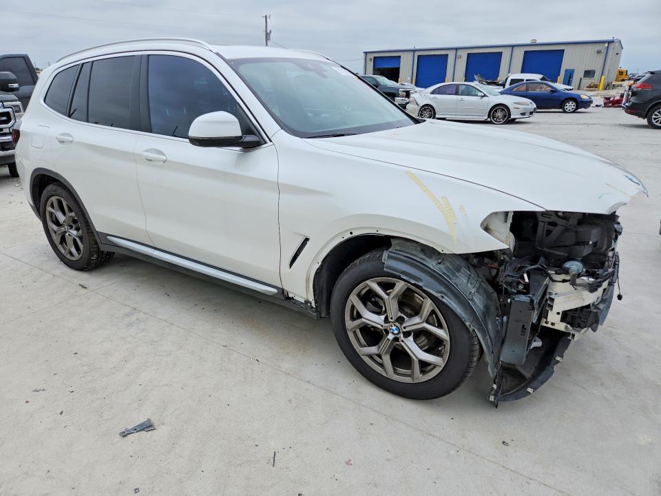 2023 BMW X3 VIN WBX47DP07PN196254 COPART salvage auction — FRONT END, Tx - Salvage Vehicle Title, sold $10,200 on 2026-07-28 (photo 4)