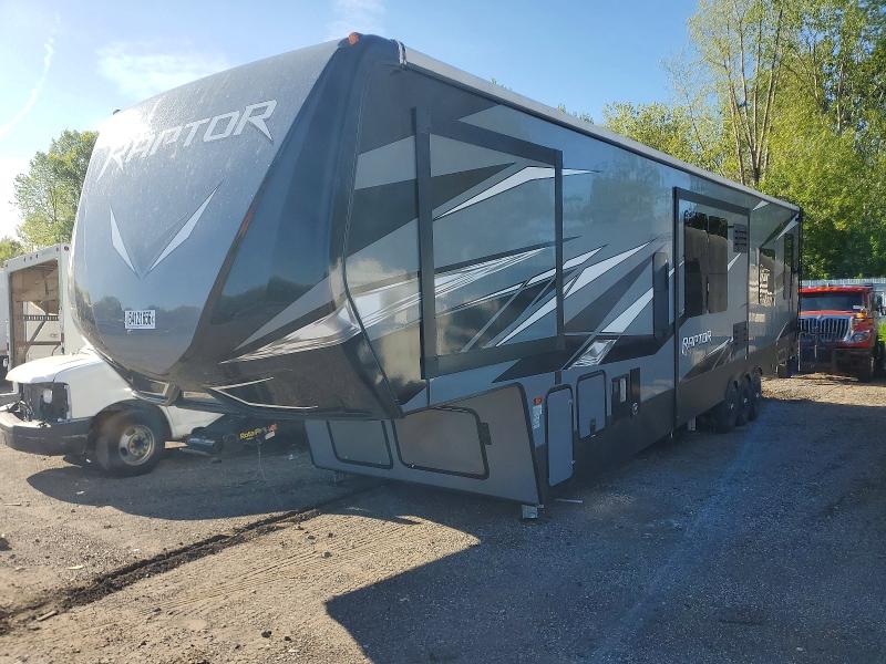 2020 Keystone Raptor VIN 4YDF42332LR800246 COPART salvage auction — ROOF, MI - CERTIFICATE OF TITLE, sold $16,200 on 2026-07-28 (photo 2)