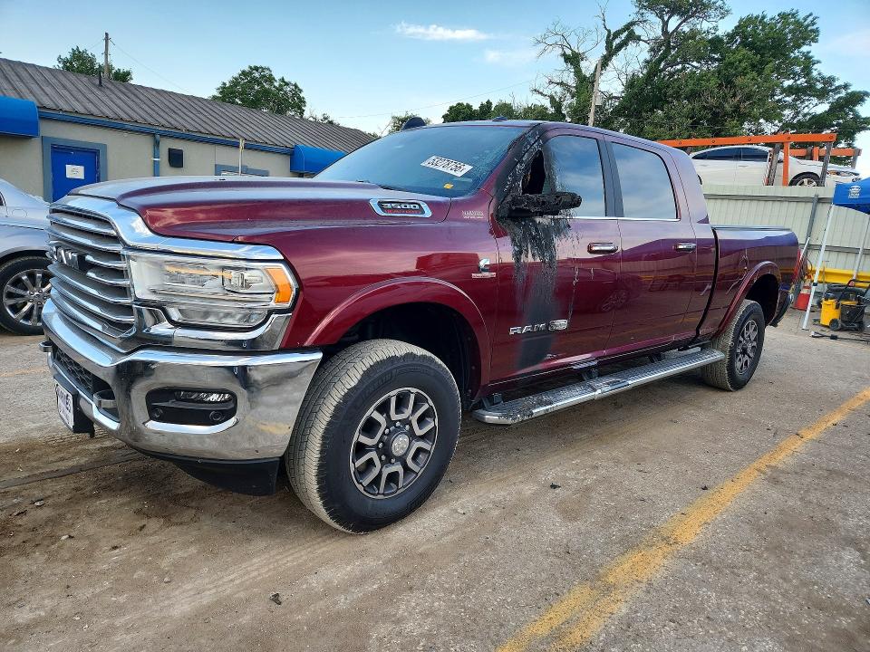 2022 Ram 3500 VIN 3C63R3NL0NG121127 — COPART salvage auction photo