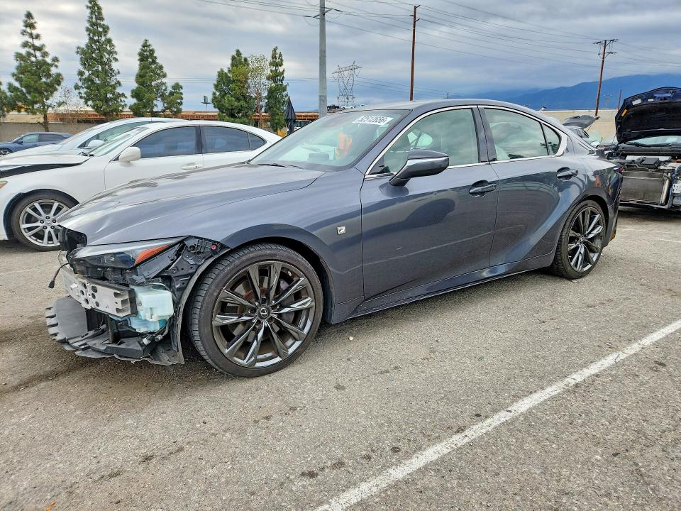 2022 Lexus Is 350 VIN JTHGZ1B28N5049299 COPART salvage auction — FRONT END, Ca - Salvage Certificate, sold $14,200 on 2026-07-03 (photo 1)