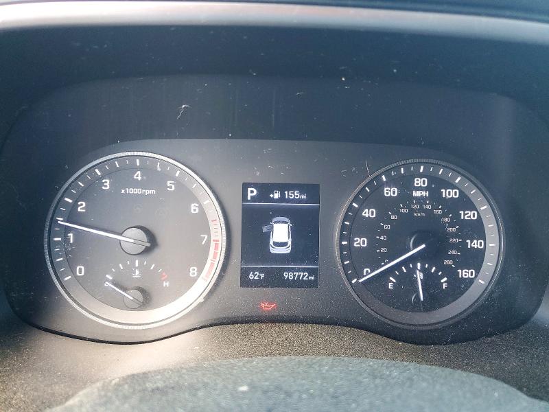 2019 Hyundai Tucson VIN KM8J2CA43KU939748 COPART salvage auction — REAR END, Vt - Certificate Of Title, sold $5,500 on 2026-07-30 (photo 9)