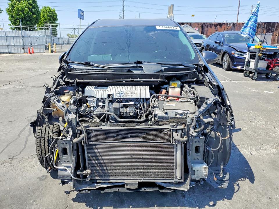 2014 Toyota Prius v VIN JTDZN3EU3EJ010061 COPART salvage auction — FRONT END, Ca - Dis/Dlr/Exp Only Clean Title, sold $1,550 on 2026-07-06 (photo 5)