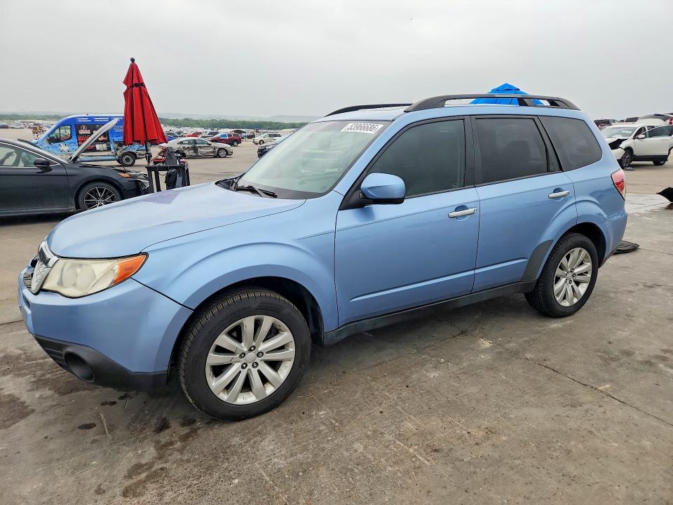 2011 Subaru Forester VIN JF2SHBFC3BH728948 COPART salvage auction — FRONT END, Tx - Salvage Vehicle Title, sold $1,500 on 2026-07-03 (photo 1)