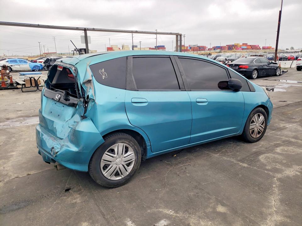 2012 Honda Fit VIN JHMGE8H39CC008547 COPART salvage auction — REAR END, Ca - Salvage Certificate, sold $550 on 2026-07-15 (photo 3)