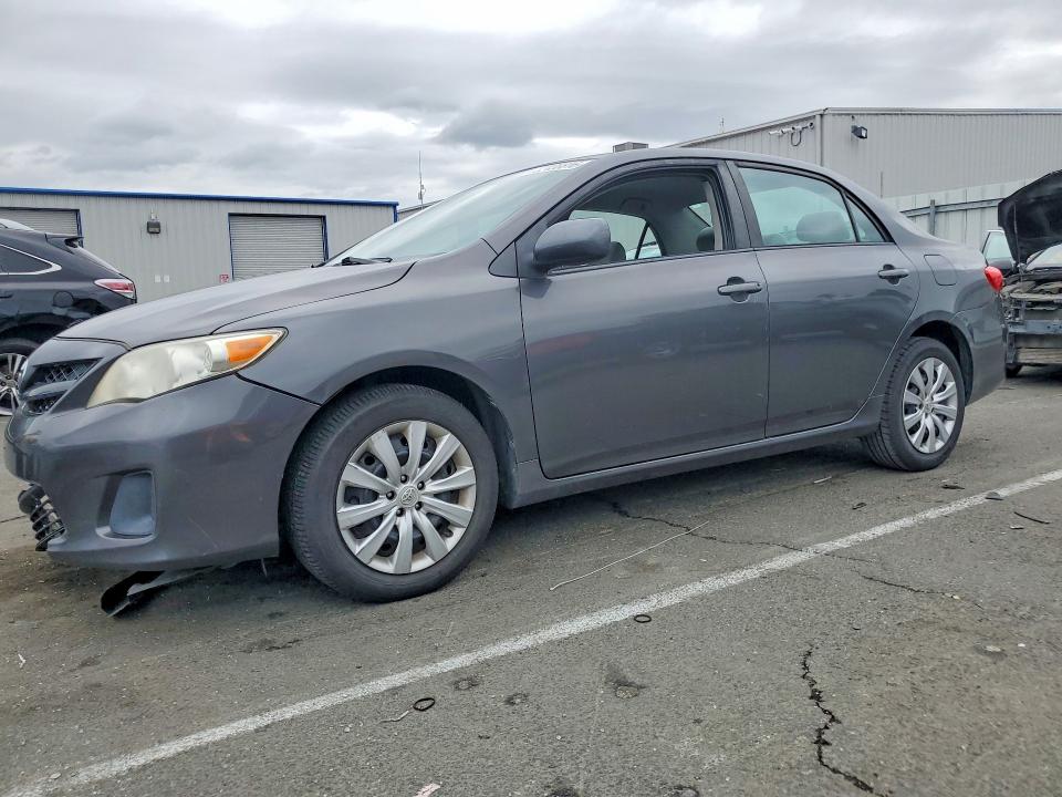 2012 Toyota Corolla VIN 5YFBU4EE3CP046084 COPART salvage auction — FRONT END, CA - SALVAGE CERTIFICATE, sold $1,650 on 2026-07-10 (photo 1)