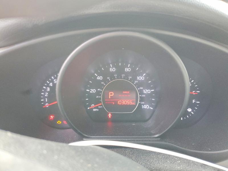 2016 Kia Soul VIN KNDJN2A21G7312850 COPART salvage auction — FRONT END, Or - Salvage Title Certificate, sold $725 on 2026-07-27 (photo 9)