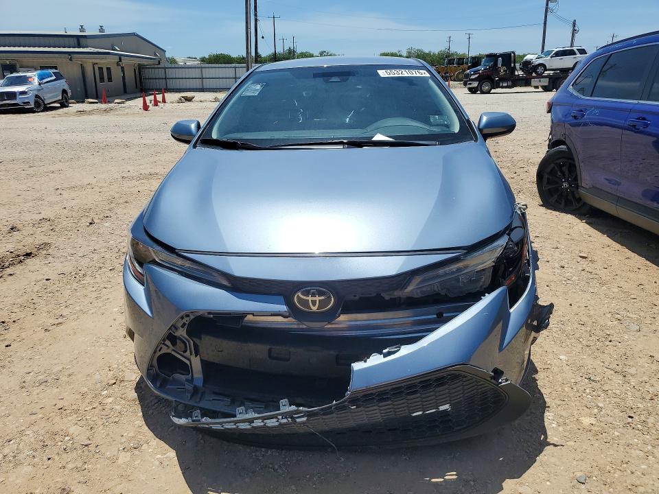 2022 Toyota Corolla VIN JTDEPMAE8NJ219969 COPART salvage auction — FRONT END, Tx - Certificate Of Title (P), sold $9,300 on 2026-07-02 (photo 5)