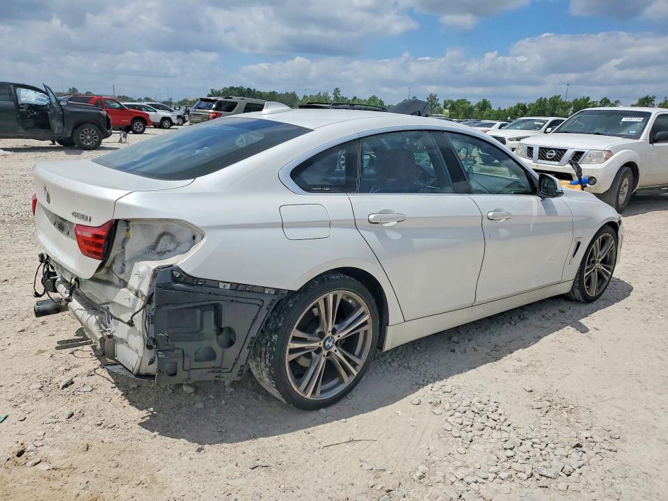 2016 BMW 4er VIN WBA4A9C51GG695212 COPART salvage auction — REAR END, TX - SALVAGE VEHICLE TITLE, sold $3,050 on 2026-07-31 (photo 3)
