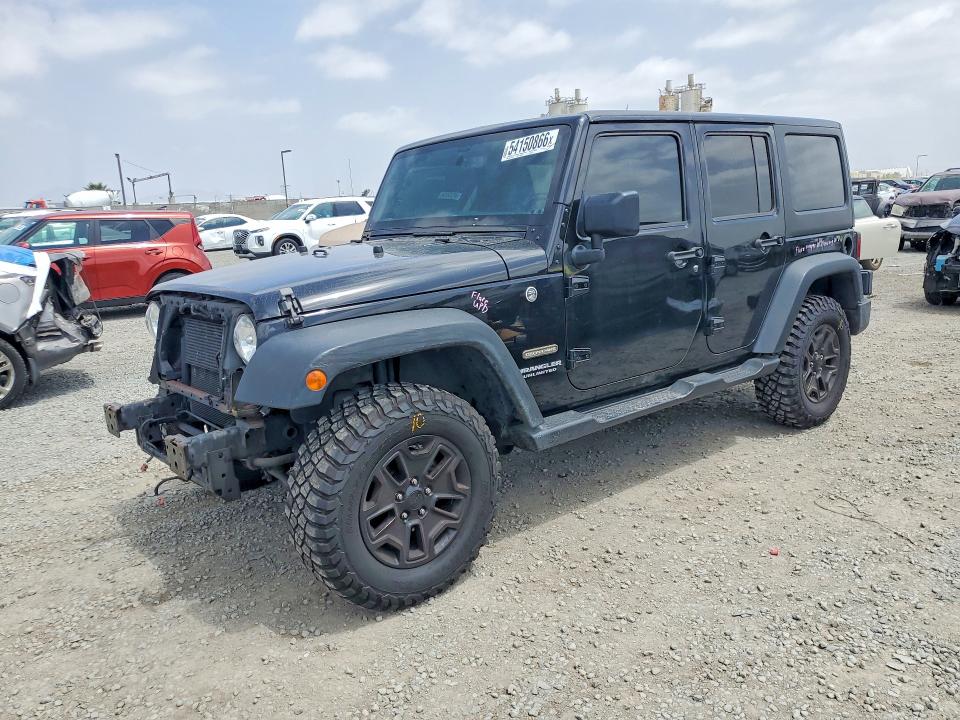 2017 Jeep Wrangler / VIN 1C4BJWDG7HL503230 COPART salvage auction — FRONT END, Ca - Salvage Certificate, sold $6,300 on 2026-07-02 (photo 1)