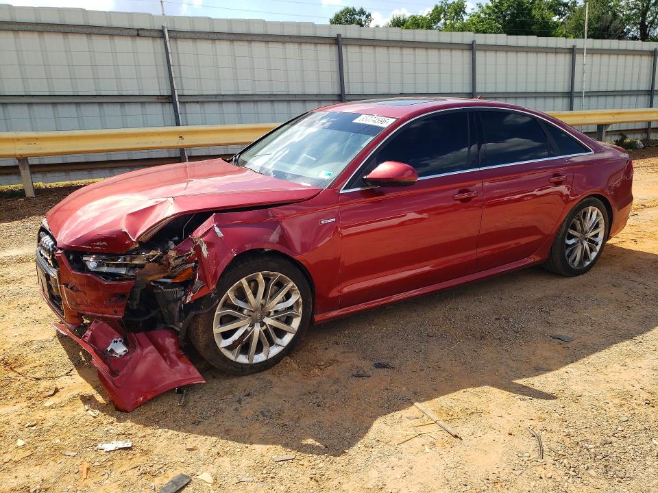 2013 Audi A6 VIN WAUHGAFC1DN007700 COPART salvage auction — FRONT END, Va - Cert Of Title - Salvage, sold $100 on 2026-07-24 (photo 1)