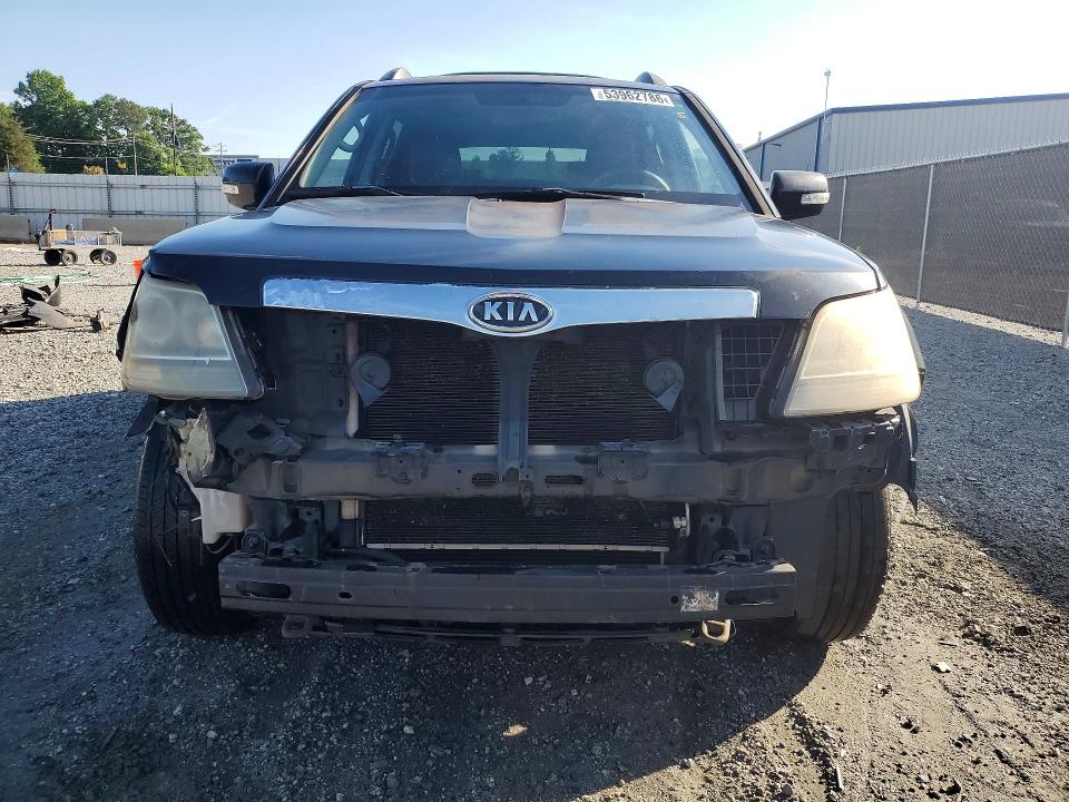 2009 Kia Mohave (borrego) VIN KNDJJ741595023450 COPART salvage auction — FRONT END, Sc - Cert Of Title-Salvage, sold $775 on 2026-07-06 (photo 5)
