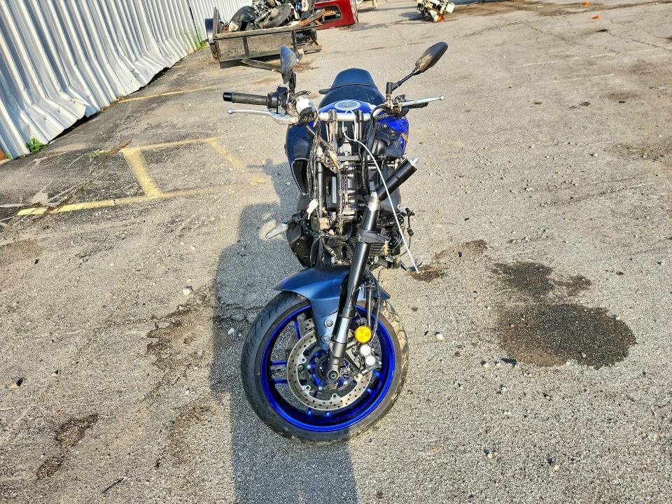 2022 Yamaha Mt VIN JYARN71E7NA003020 COPART salvage auction — FRONT END, In - Cert Of Title-Salvage Title, sold $1,400 on 2026-07-30 (photo 2)