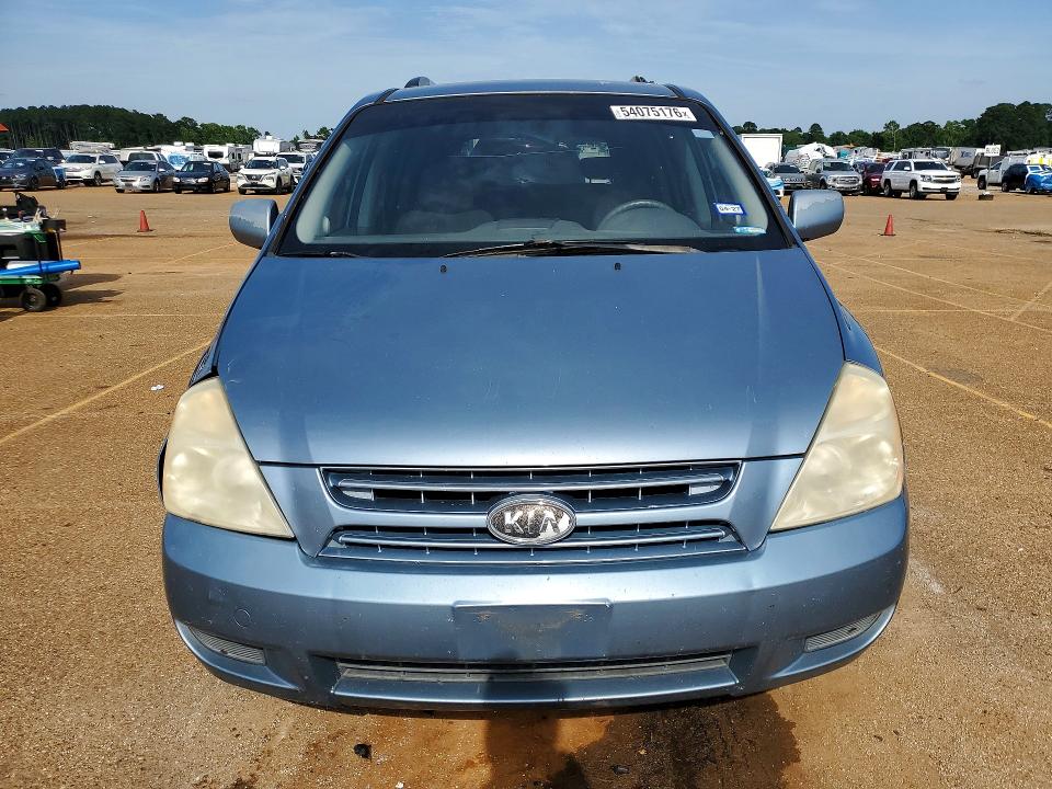 2010 Kia SEDONA VIN KNDMG4C3XA6344945 COPART salvage auction — FRONT END, Tx - Salvage Vehicle Title, sold $1,050 on 2026-07-06 (photo 5)
