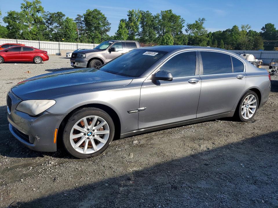 2012 BMW 7 series VIN WBAKB8C52CC963698 COPART salvage auction — ENGINE BURN, Sc - Cert Of Title-Salvage, sold $700 on 2026-07-13 (photo 1)