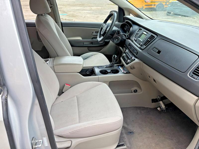 2016 Kia SEDONA VIN KNDMA5C16G6114169 COPART salvage auction — NORMAL WEAR, Ma - Certificate Of Title (P), sold $825 on 2026-07-02 (photo 5)