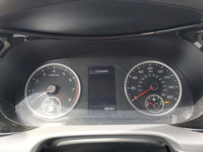 2022 Kia K5 VIN 5XXG14J25NG110020 COPART salvage auction — FRONT END, Tx - Salvage Vehicle Title, sold $2,600 on 2026-07-02 (photo 9)