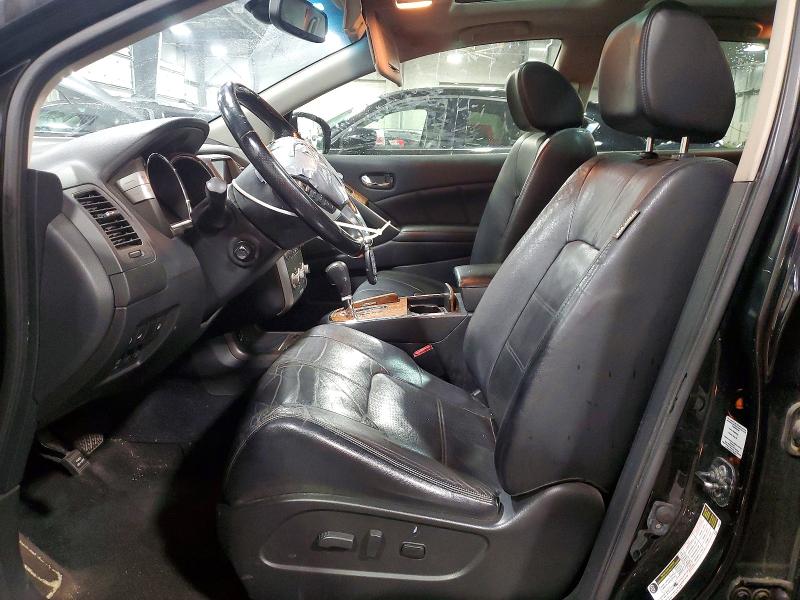 2012 Nissan Murano VIN JN8AZ1MW7CW233183 COPART salvage auction — FRONT END, Mn - Cert Of Title-Prior Salvage, sold $275 on 2026-07-28 (photo 7)