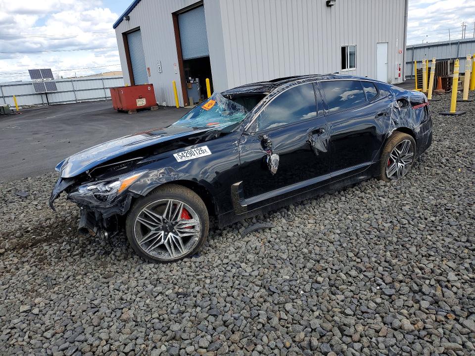 2021 Kia Stinger VIN KNAE55LC3M6097799 COPART salvage auction — ROLLOVER, Wa - Bill Of Sale, sold $1,500 on 2026-07-15 (photo 1)