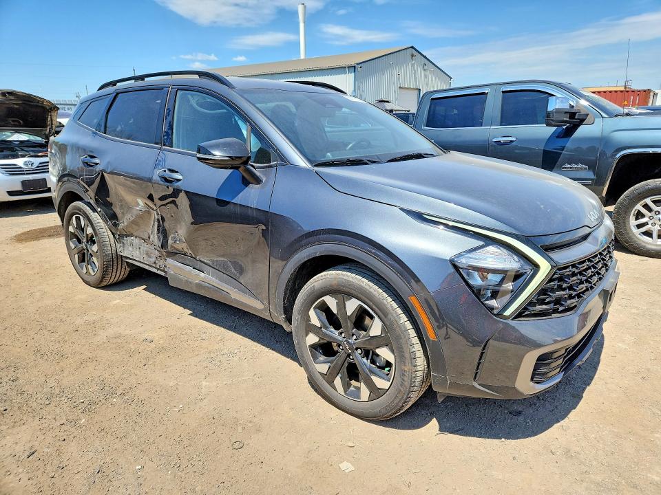 2024 Kia Sportage VIN KNDPUCDF5R7216269 COPART salvage auction — SIDE, On - Permit No Brand - Unfit, sold $11,600 on 2026-07-14 (photo 4)