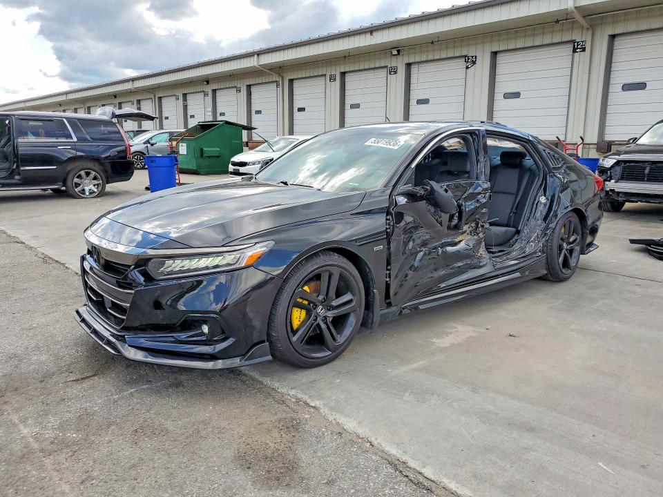 2021 Honda Accord VIN 1HGCV2F34MA001195 COPART salvage auction — SIDE, Ky - Cert Of Title-Salvage, sold $7,500 on 2026-07-02 (photo 1)