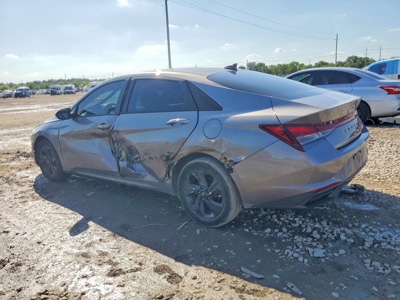 2023 Hyundai Elantra VIN KMHLM4AG4PU605979 COPART salvage auction — Side, TX - CERTIFICATE OF TITLE, sold $4,200 on 2026-07-09 (photo 2)