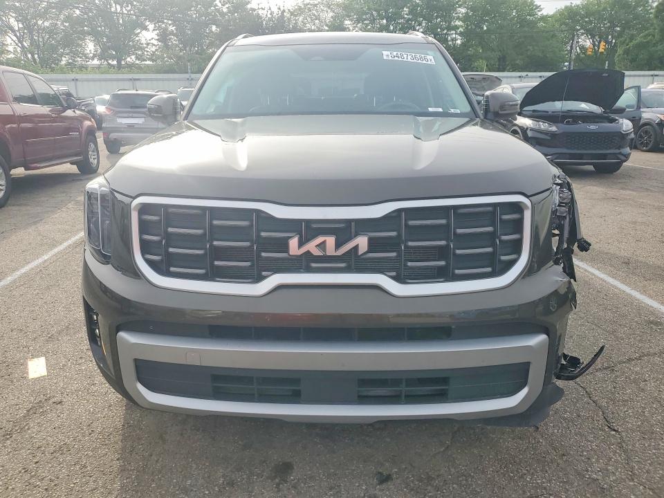 2023 Kia Telluride VIN 5XYP64GCXPG391635 COPART salvage auction — SIDE, Oh - Cert Of Title-Salvage, sold $9,600 on 2026-07-06 (photo 5)