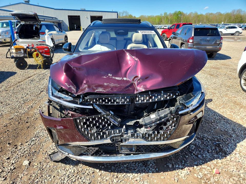 2025 Lincoln Nautilus VIN 5LMPJ8KA7SJ897890 COPART salvage auction — FRONT END, Ny - Mv-907A Salvage Certificate, sold $15,100 on 2026-07-29 (photo 5)